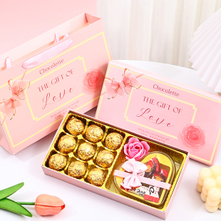 創(chuàng)意德芙巧克力禮盒裝 糖果零食禮包送男女生生日七夕情人節(jié)禮物