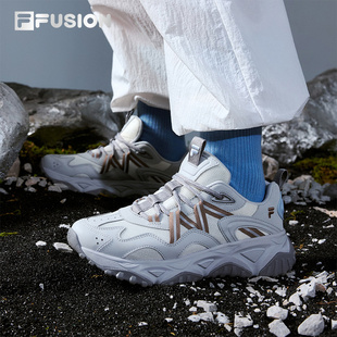 2025夏季 斐樂潮牌女鞋 新款 老爹鞋 FILA 透氣網面輕便運動鞋 FUSION