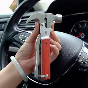 汽車破窗器 逃生工具可切割車內(nèi)消防應(yīng)急專業(yè)用具 多功能安全錘子