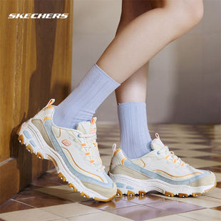 增高老爹鞋 Skechers斯凱奇夏季 厚底休閑鞋 輕便減震舒適運(yùn)動(dòng)鞋 女鞋