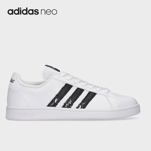 GX5757 Neo男女休閑低幫輕便板鞋 Adidas 阿迪達斯官方正品