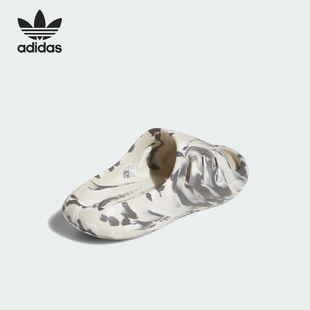 透氣拖鞋 三葉草男女泡沫套入式 JH8018 阿迪達斯官方正品 Adidas