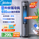 美 空調扇冷風機制冷機家用冷氣小型水冷風扇移動電風扇2025新款