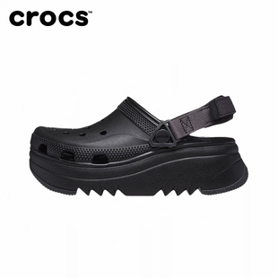 2024秋季 208365 新款 防滑洞洞鞋 001 厚底涼鞋 CROCS卡駱馳男女鞋
