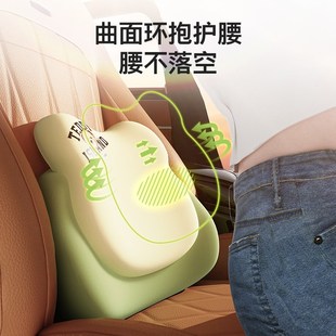 汽車腰靠女司機座椅靠背墊開車護腰神器主駕駛座椅腰托車載用頭枕