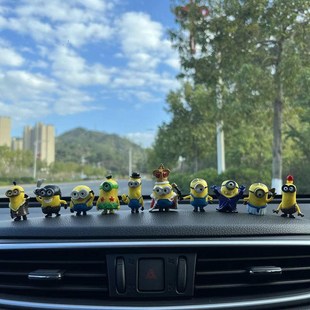 儀表臺(tái)裝 汽車擺件公仔 飾品 可愛(ài)車上裝 飾 卡通n車內(nèi)飾品創(chuàng)意車載