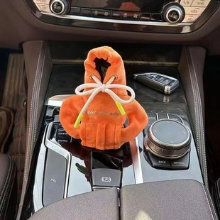 汽車檔把套衛衣排擋套檔桿套檔位保護套創意個性 連帽衣服掛擋通用