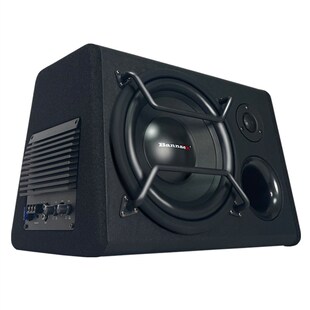 汽車音響車載貨車12V24V10寸高音超重低音炮大功率雙喇叭有源改裝
