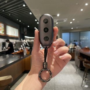 適用于24款 理想L7鑰匙套理想L8Por理想L9Max汽車高檔全包保護(hù)殼扣