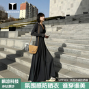 修身 氛圍感長款 大擺防曬服外套 時尚 茉尋源沙冰鈦防曬衣女2025新款