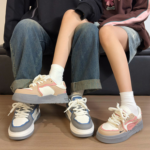 輕便不累腳百搭學生休閑鞋 回力情侶鞋 2025新款 女款 子女生增高板鞋