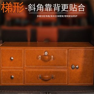 SUV大號后備箱儲物箱車載汽車收納箱轎車多功能抽屜密碼 箱整理箱