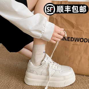 女阿甘鞋 小白鞋 中跟多巴胺鞋 春夏季 面 現(xiàn)貨潮港風韓版 涼鞋 奶女女款