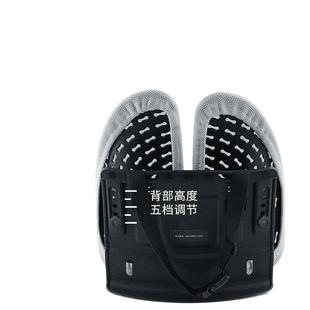 人體工學腰靠枕夏季 涼墊辦公室汽車用腰靠墊座椅護