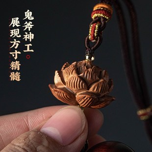 昌佑汽車掛件車內吊飾檀木福祿葫蘆車載桃木后視鏡吊墜掛飾品男女