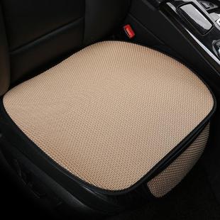 新款 冰絲無靠背座墊三件套單片單個座椅墊后排車墊 汽車坐墊夏季