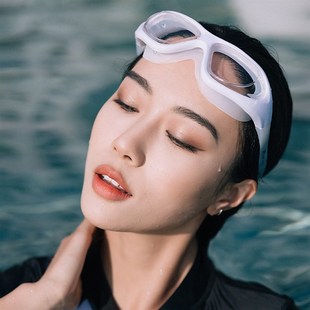 泳鏡防水防霧高清近視度數男女兒童D專業潛水眼鏡游泳裝 備泳帽套