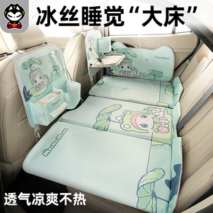 優選車載床墊兒童嬰兒車上睡覺神器轎車H折疊旅行suv汽車后排睡.