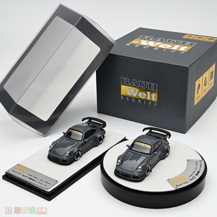 RWB 930 成品擺件 跑車收藏 可開門 合金汽車模型 PGM 寬體