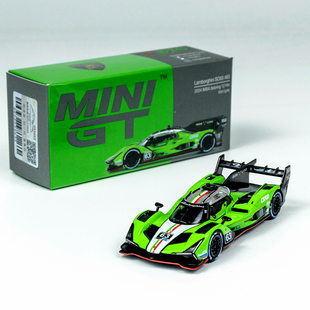 蘭博基尼 SC63 Sebring 合金汽車模型 IMSA 2024 MINIGT