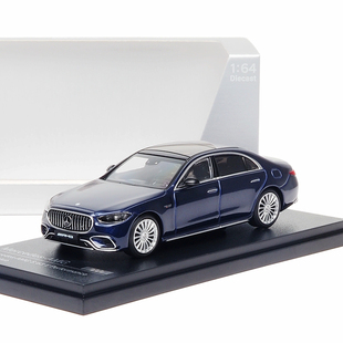 海岳藍 box 奔馳 AMG 合金汽車模型 Almost S63 Real