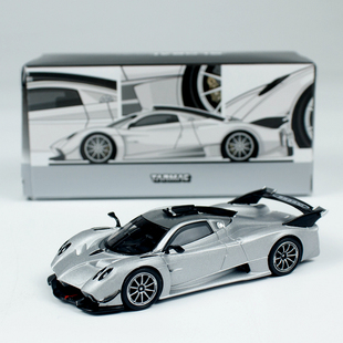 Pagani Huayra 銀色 成品 合金汽車模型 帕加尼花雅