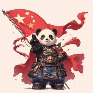 霸氣中國(guó)熊貓車貼衛(wèi)生間貼畫臥室客廳防水自粘貼創(chuàng)意個(gè)性 飾貼紙 裝
