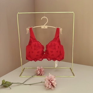 8744 女士蕾絲刺繡薄杯性感聚攏文胸16 黛安芬專柜正品 高端金標款