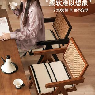 冬季 毛絨坐墊椅墊加厚護腰辦公室久坐冬天座椅椅子墊子餐椅墊屁墊
