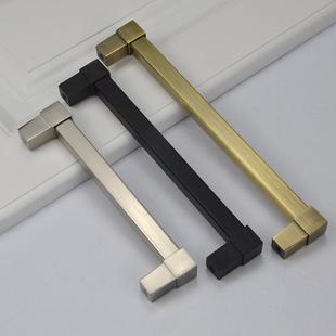 美式 鐵拉手 黑色櫥柜衣柜拉手柜門抽屜門把手約歐式