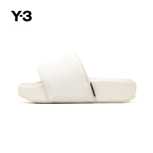 時尚 Y3山本耀司情侶款 運(yùn)動休閑涼拖鞋 logo裝 GW8630 飾SLIDE