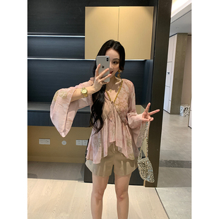雪紡衫 夏季 短褲 套裝 X625N05070 XINYI 女X625E04683 精致佳人