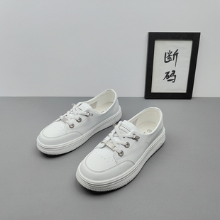 輕便運(yùn)動小白鞋 2025新款 透氣舒適休閑百搭時尚 女單鞋 一腳蹬 春夏季