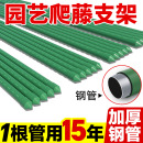 園藝支架包塑鋼管種菜架子花架爬藤支撐植物桿戶外豆角黃瓜葡萄架