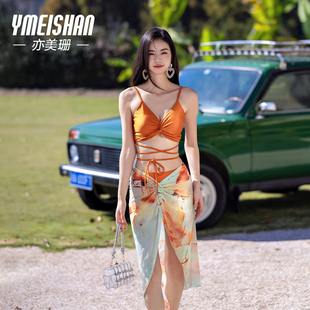 爆款 亦美珊比基尼泳衣女款 性感顯瘦分體成人溫泉度假2025年新款