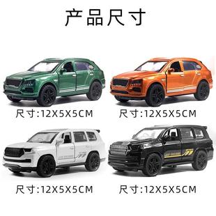 四開門牧馬人吉普車合金模型男孩越野敞篷汽車兒童擺件禮品玩具車
