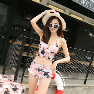 泳衣女款 夏顯瘦遮肚保守分體高級感性感比基尼溫泉游泳衣 2025新款