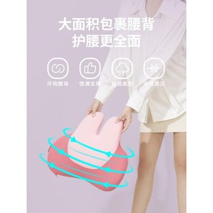 汽車腰靠主駕駛座椅靠背墊車載頭枕腰托撐女司機開Y車護腰神器