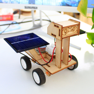 科學小手工太陽能小車科技小制作小發明物理實驗科普模型diy材料