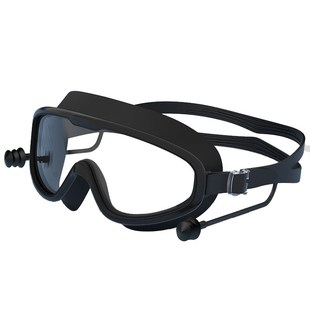 泳鏡防水防霧高清兒童成人潛水游泳眼鏡泳帽V套裝 護(hù)目鏡耳塞
