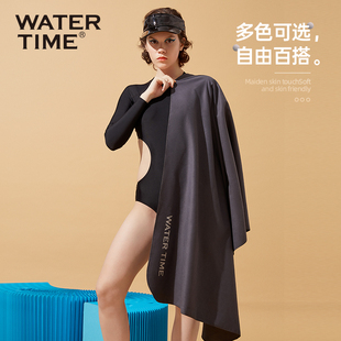 速干游泳浴巾沙灘吸水毛巾浴袍C快干便攜浴巾海邊速干游泳裝 備