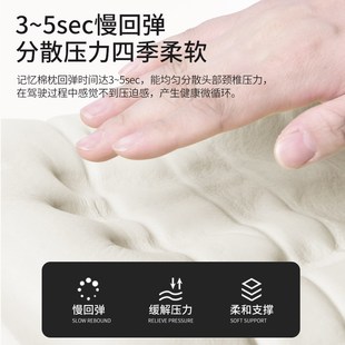 汽車靠墊腰墊腰靠車用靠枕腰枕護腰托車載駕駛靠R背頭枕車內(nèi)一對