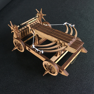 武侯戰車三國諸葛亮趙子龍北伐造物E神榜古代戰車模型男孩玩具禮