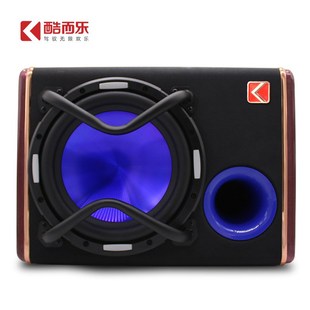 有源重低a音12v大功率車載音響改裝 音箱汽車低音炮10寸