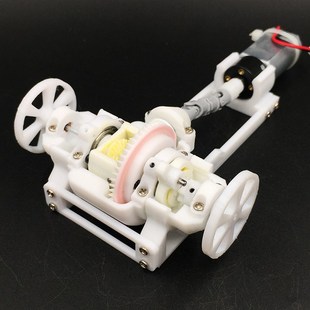 汽車差速器動態演示模型開放式 帶差速R鎖3D打印產品