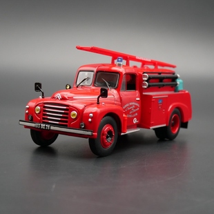 ixo Citroen CD法國雪鐵龍消防車水車合金汽車模型玩具車