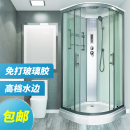 整體淋浴房一體式 洗澡房家用農(nóng)村浴室門衛(wèi)生間沐浴房簡(jiǎn)易玻璃隔斷