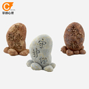 心理沙盤沙具套裝 沙游箱庭減壓玩具手辦擺件石頭其他類模型許愿石