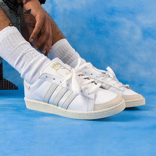低幫透氣休閑輕便板鞋 三葉草男女經典 JI3425 阿迪達斯正品 Adidas