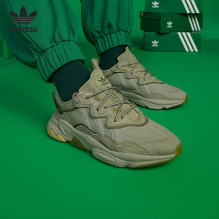 GW4434 三葉草OZWEEGO男女低幫輕便跑步鞋 Adidas 阿迪達斯正品